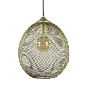 Hanglamp Moroc goud 30cm bij Straluma