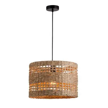 Hanglamp Rita E27 - naturelkleur - 120xØ36 cm bij Leen Bakker