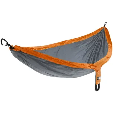 Hangmat Eno SingleNest Grey Orange bij Outdoorsupply