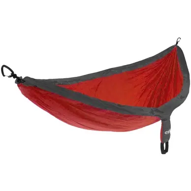 Hangmat Eno SingleNest Red Charcoal bij Outdoorsupply