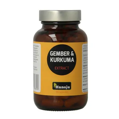 Hanoju Gember & Kurkuma Extract bij Vitatheek