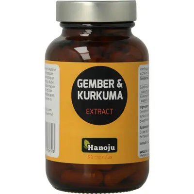 Hanoju Gember & Kurkuma Extract bij Vitatheek