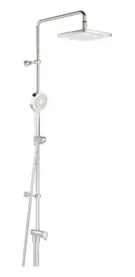 Hansa Basicjet - Regendouche set Style 200, ECO, chroom 44380300 bij Sanitino