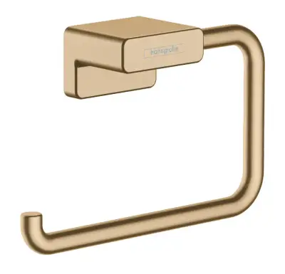 Hansgrohe AddStoris - Toiletrolhouder, geborsteld brons 41771140 bij Sanitino