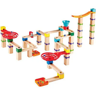 hape knikkerbaan cascade bij ilovespeelgoed