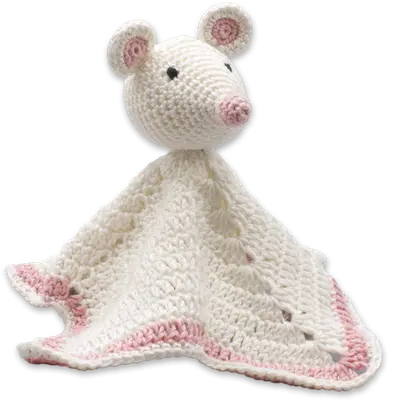 Hardicraft Haakpakket Knuffeldoekje Muis - Amigurumi DIY Kit bij Scraphut