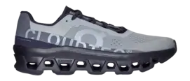 Hardloopschoen On Running Men Cloudmonster Glacier Black bij SneakerBaas