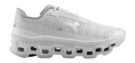 Hardloopschoen On Running Men Cloudmonster Void White White bij SneakerBaas