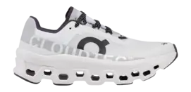 Hardloopschoen On Running Women Cloudmonster All White bij SneakerBaas