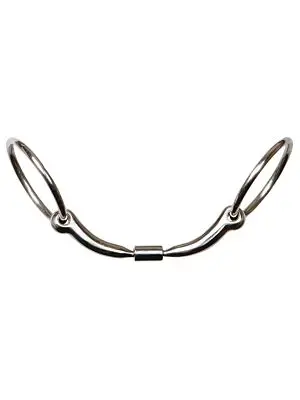 Harry's Horse Anatomisch bit Dubbel Roll-R bij Ruiterstad