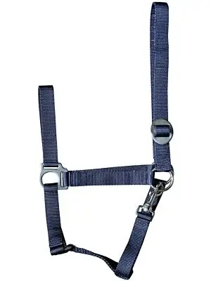 Harry's Horse Nylon Halster Economy navy bij Ruiterstad