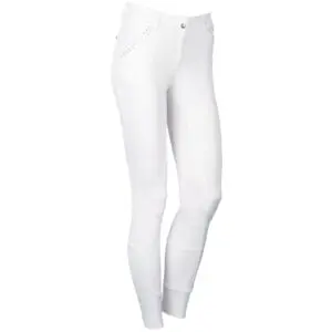 Harry’s Horse Rijbroek EQS Moonstone Full Grip Kids Wit bij Ruitersport Gierman