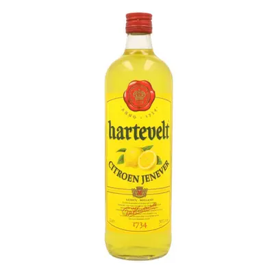 Hartevelt - Citroenjenever 1 liter bij Whisky.nl