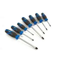 HBM PROFI 7-delige soft grip schroevendraaierset bij Gereedschapspecialist