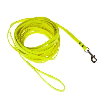 Heim BioThane® zoekriem, neongeel 10 m lang, 13 mm breed bij Zooplus
