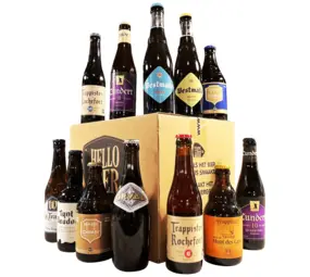 Hellobier Trappisten bierpakket 12 bieren bij Hellobier