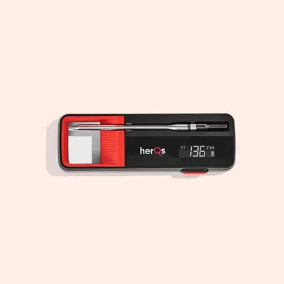 herQs Double Max – Draadloze vleesthermometer met 2 probes bij KamadoBBQ