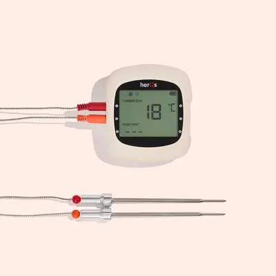 herQs EasyBBQ Pro – Slimme draadloze BBQ-thermometer bij KamadoBBQ
