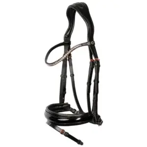 HH Hoofdstel Rosegold Lacque II bij Divoza Horseworld