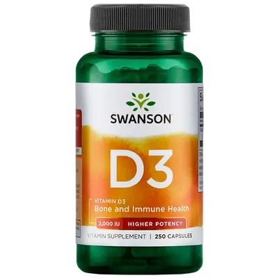 High Potency Vitamine D-3 2000IU bij Body & Fit