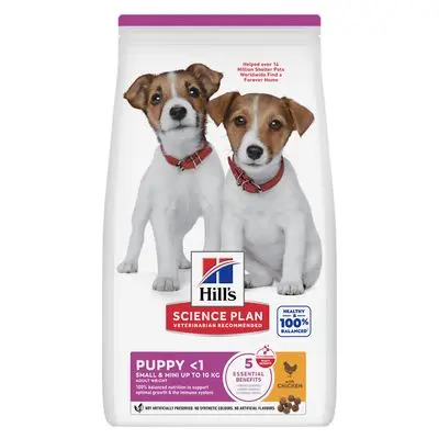 Hill's Science Plan Puppy <1 Small & Mini met Kip 3 kg bij Zooplus
