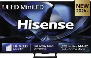 Hisense 65U79SE Hi-QLED MiniLED 4K 144Hz Smart TV (2026) bij EP (Electronic Partner)