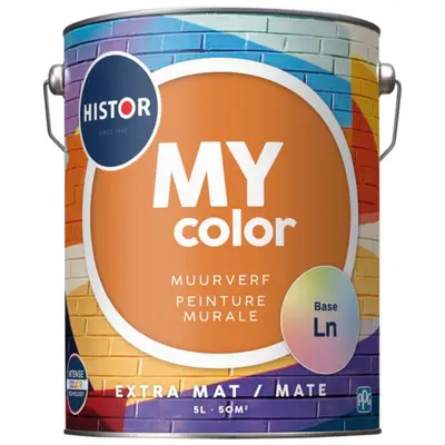 Histor MY color Muurverf - Extra Mat bij Verfwinkel.nl