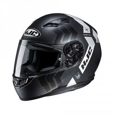 HJC CS 15 Martial Wit Grijs 182 bij Termaat Motoren