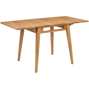 Hjem Interiors Yakidon Eiken Eettafel W60-105 cm Inklapbaar bij Furnea
