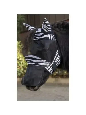 HKM Vliegenmasker Zebra bij Ruiterstad