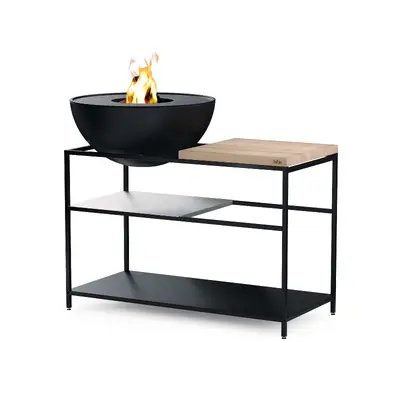 Höfats Fire Kitchen Buitenkeuken met Bowl 70 Vuurschaal bij BBQ Specialist