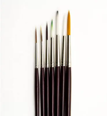 Hobby Crafting Fun Artist Brush Set – 7x Liner Penselen bij Online-Schilderij