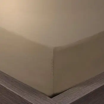 Hoeslaken Katoen Taupe bij Fine2Sleep
