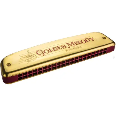 Hohner Golden Melody 40 C-majeur mondharmonica bij Muziekhuis Dera (Heerlen)
