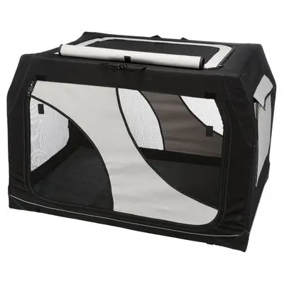 Hondenbench Opvouwbaar Vario L: L 99 x H 67 x B 71/61 cm bij Bitiba