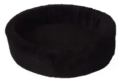 Hondenmand teddy zwart nr.3/60 cm bij Petfooddiscount
