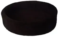 Hondenmand teddy zwart nr.4/70 cm bij Petfooddiscount