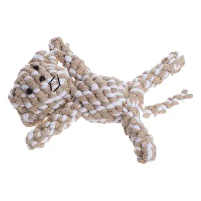 Hondenspeelgoed dierfiguur van katoenen touw Aap (ca. 18 cm) bij Bitiba