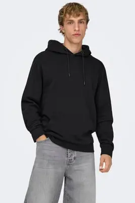 hoodie ONSCERES zwart bij Wehkamp