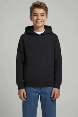 hoodie - zwart bij Wehkamp