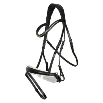 Hoofdstel Imperial Riding Fria Black & White bij Equidrome