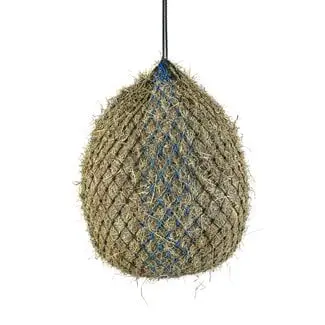 Hooinet deluxe 5 cm zwart blauw bij Zalda Ruitersport