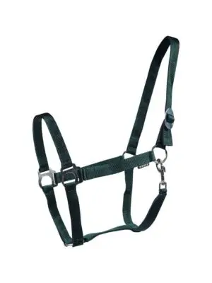 Horka Nylon Halster Drew groen bij Ruiterstad