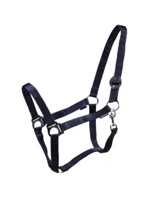 Horka Nylon Halster Drew navy bij Ruiterstad