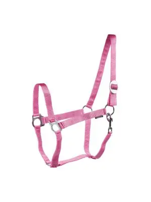 Horka Nylon Halster Drew Roze bij Ruiterstad