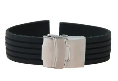 Horlogeband 22mm zwart bij Kish