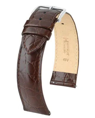 Horlogeband Crocograin L 20 mm - 12322810-2 bij Siebel Juweliers