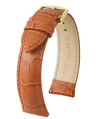Horlogeband Duke M van leer 18 mm 01028170-1 bij Siebel Juweliers