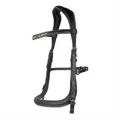 HORSEGEAR HOOFDSTEL STYX Zwart bij De Kroo Ruitersport