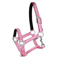 HORSEGEAR VEULENHALSTER ZARIN Roze-wit bij De Kroo Ruitersport